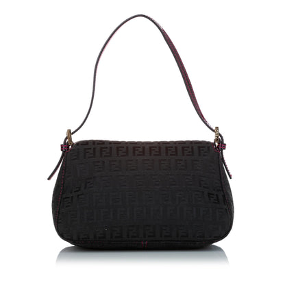 Fendi Mini Zucchino Canvas Mamma Baguette (SHG-z8xf9F)