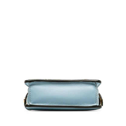 Fendi Peekaboo Leather Red Handbag Leather