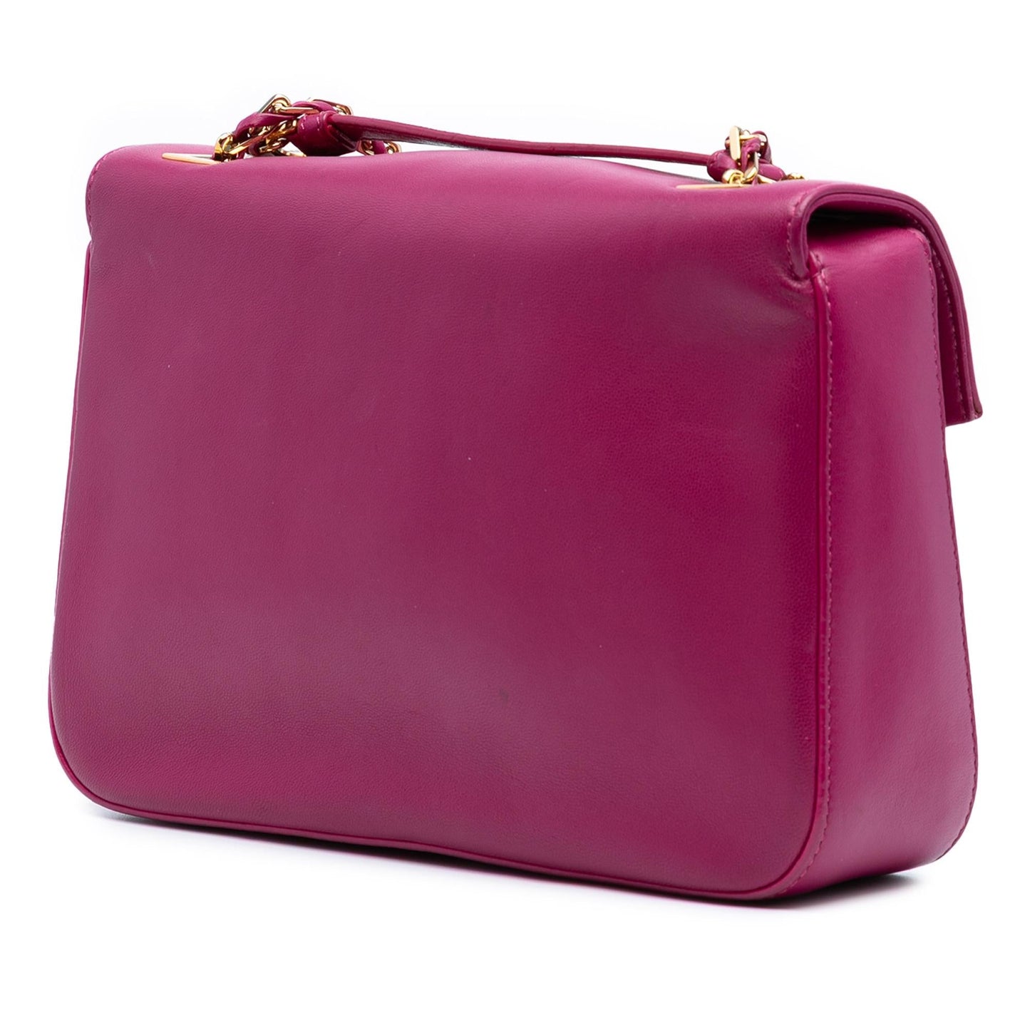 Fendi Baguette Leather Red Crossbody Style 2