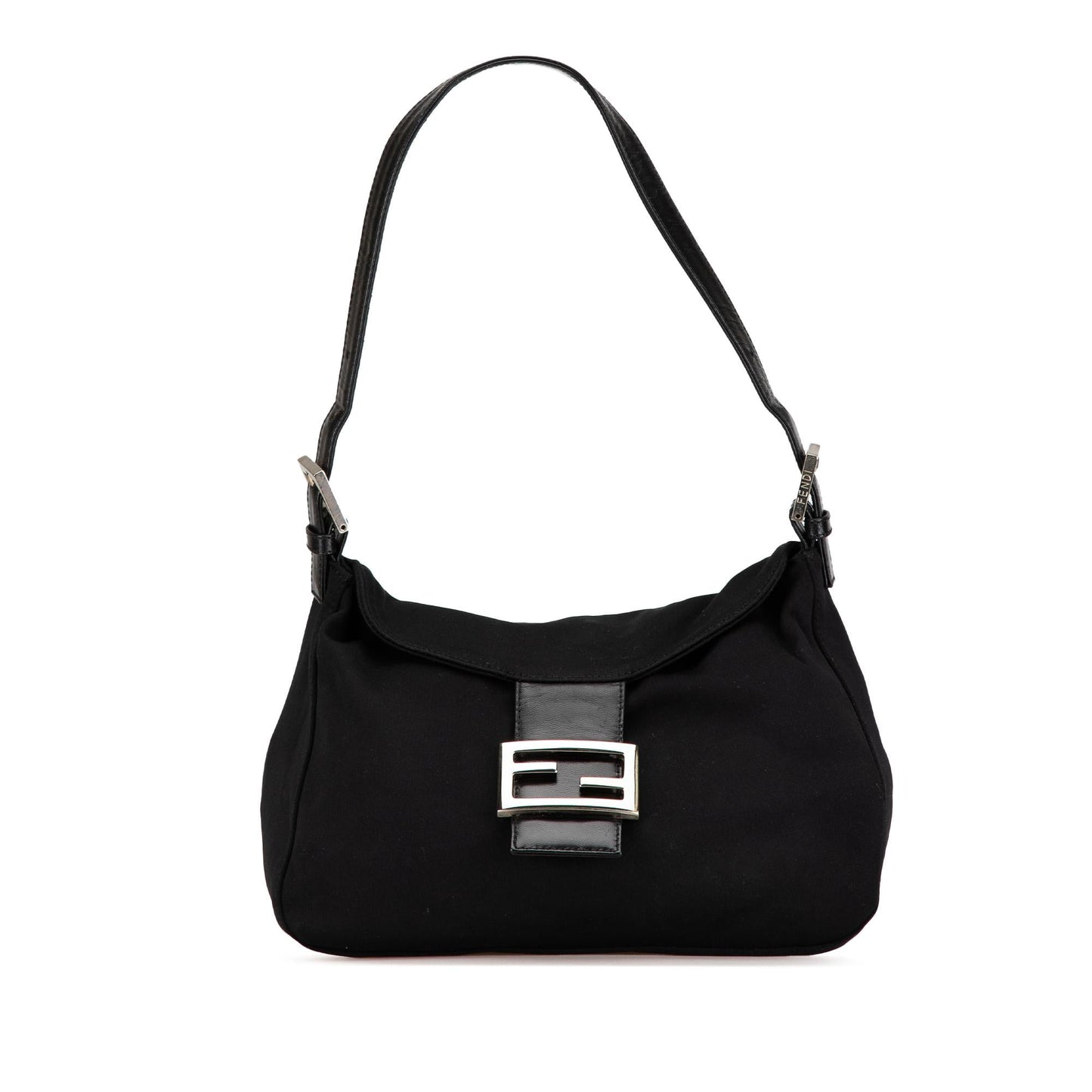 Fendi Neoprene Double Flap Shoulder Bag Shg-Fp6Hvh