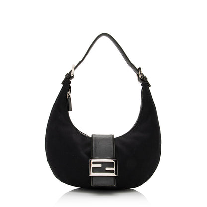 Fendi Neoprene Half Moon Shoulder Bag (SHF-21980)