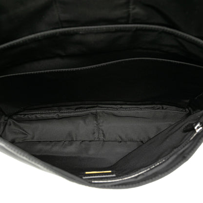 Fendi Nylon Baguette Messenger Bag