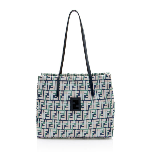 Fendi Tote Zucchino Red Tote Bag Style 80