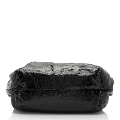 Fendi Patent Leather Spy Satchel (SHF-PigQG6)
