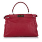 Fendi Peekaboo Leather Satchel (SHG-23909)
