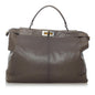 Fendi Peekaboo Leather Satchel (SHG-30047)