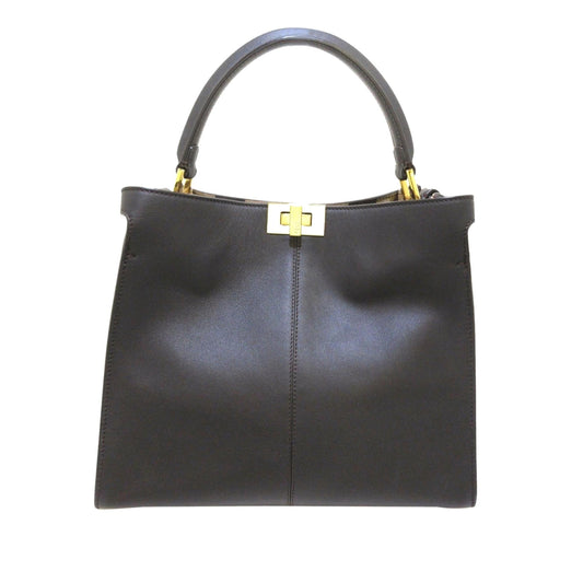 Fendi Peekaboo Leather Red Handbag Style 8