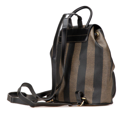 Fendi Luxury Canvas Red Backpack