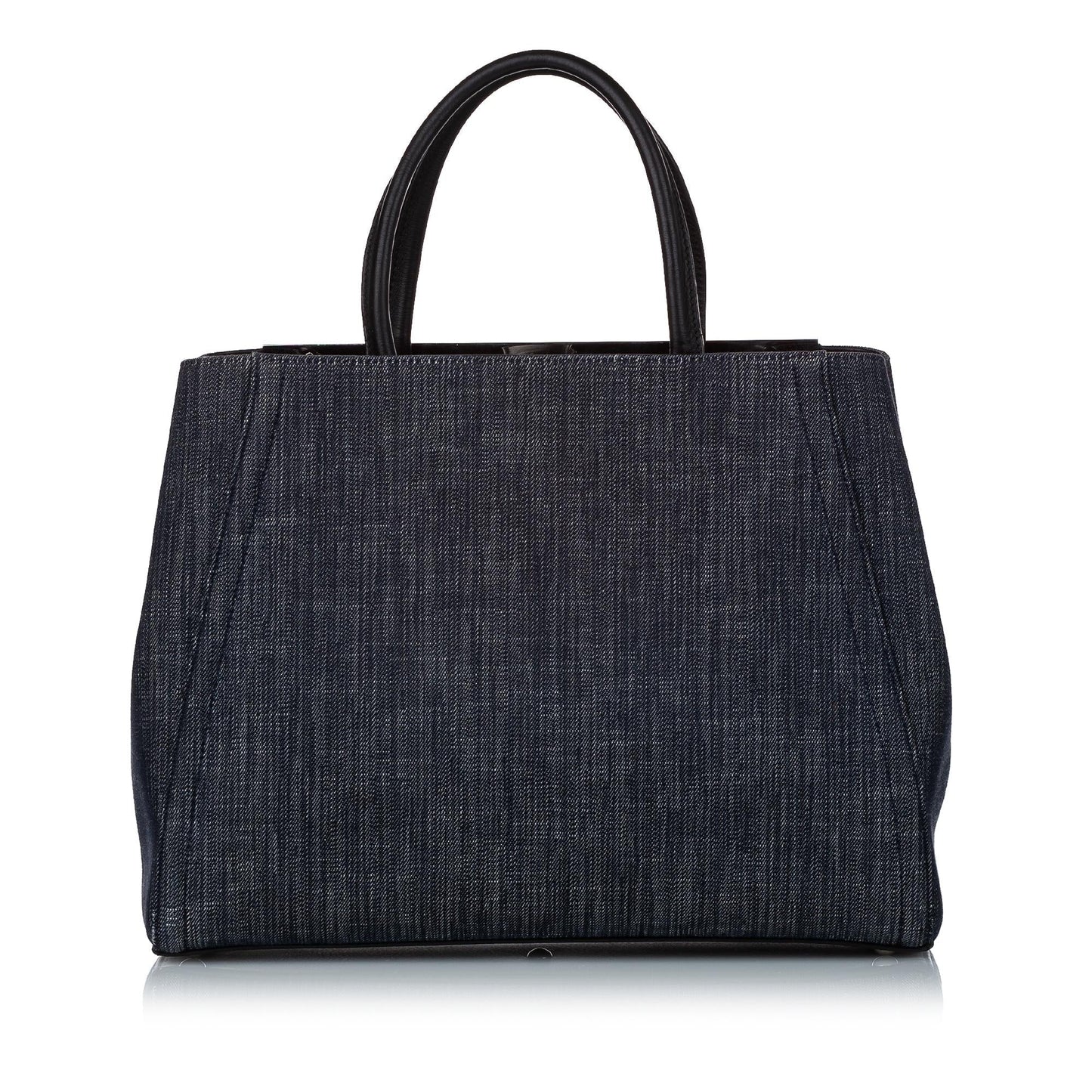 Fendi Petit 2Jours Denim Satchel (SHG-29466)