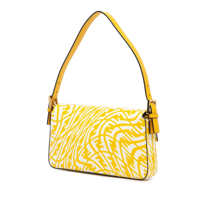 Fendi Zucchino Canvas Shoulder Bag Shg-Wd0Jwv
