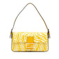 Fendi Baguette Canvas Red Shoulder Bag Style 7