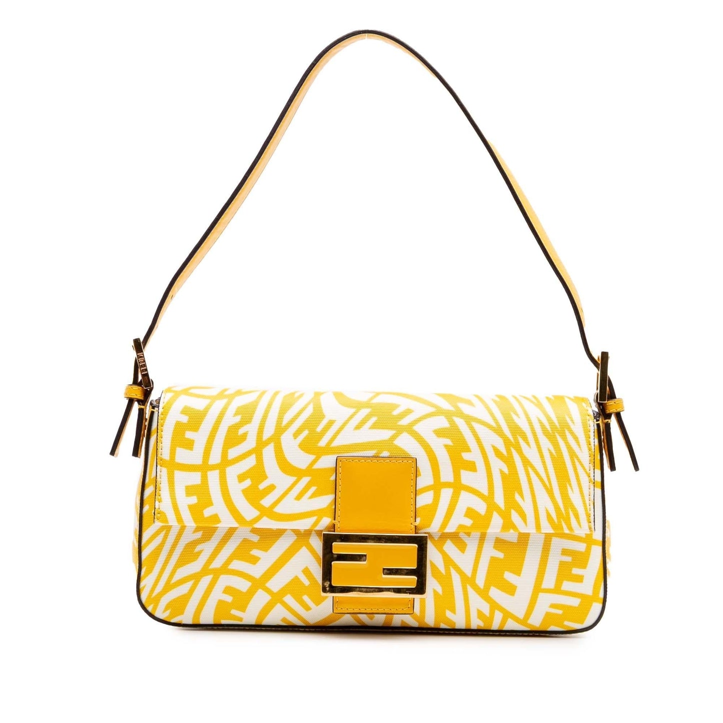 Fendi Baguette Leather Red Shoulder Bag Style 25