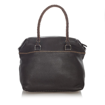 Fendi Selleria Leather Handbag (SHG-23572)