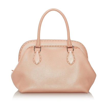 Fendi Selleria Leather Handbag (SHG-27467)