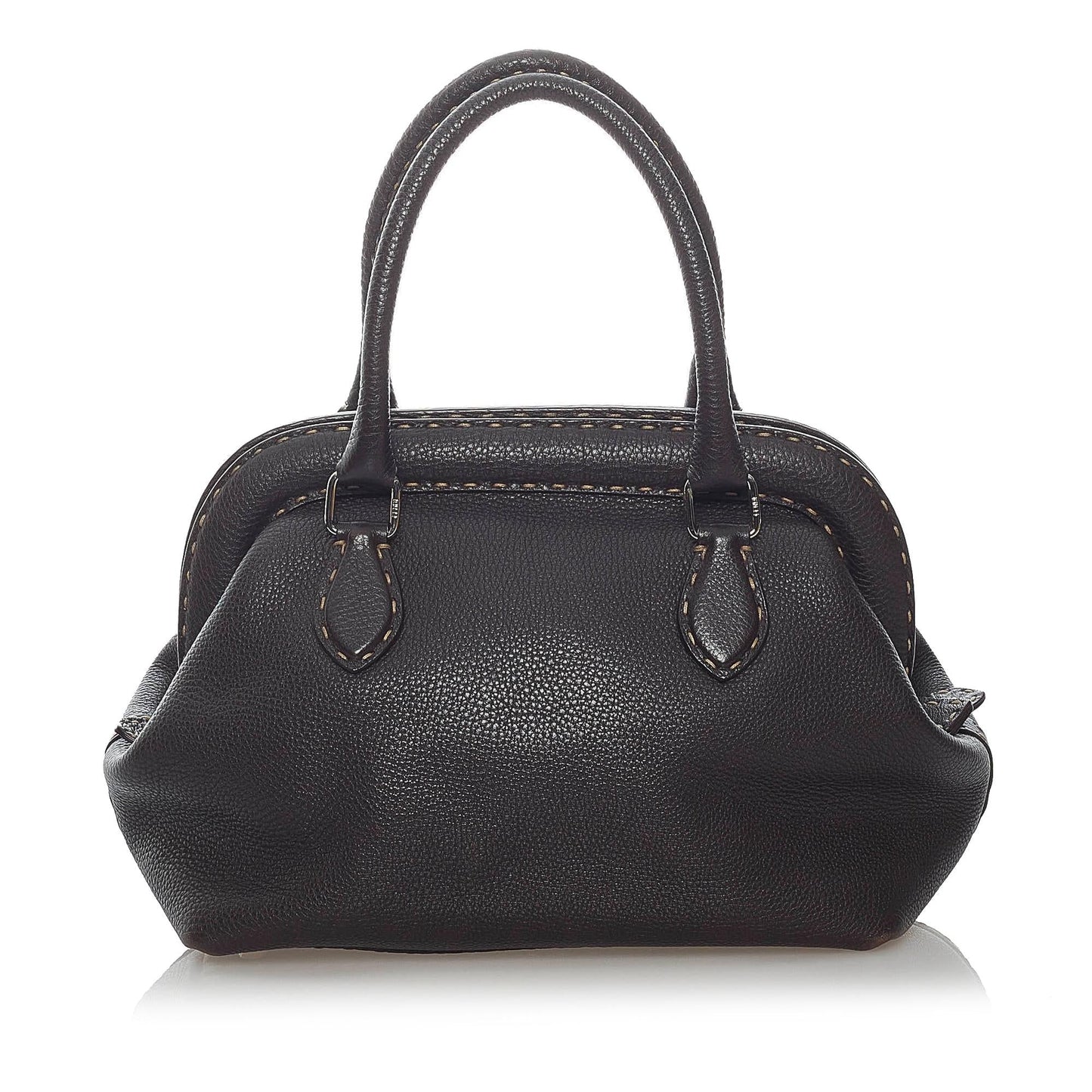Fendi Selleria Leather Handbag (SHG-30990)