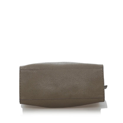 Fendi Selleria Leather Satchel (SHG-33374)