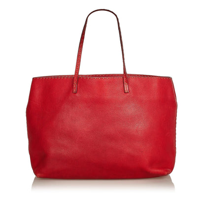 Fendi Selleria Leather Tote Bag (SHG-25660)