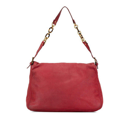 Fendi Shimmer Leather Mamma Forever Shoulder Bag (SHG-BIXvt5)
