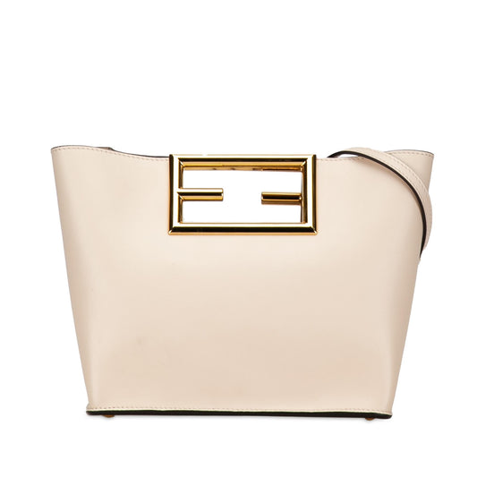 Fendi Small Calfskin Way Tote (SHG-uk6ttP)