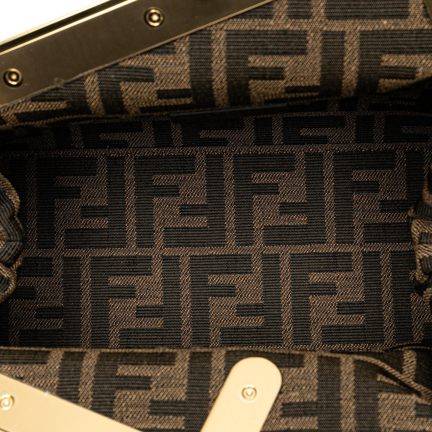 Fendi First Leather Red Clutch