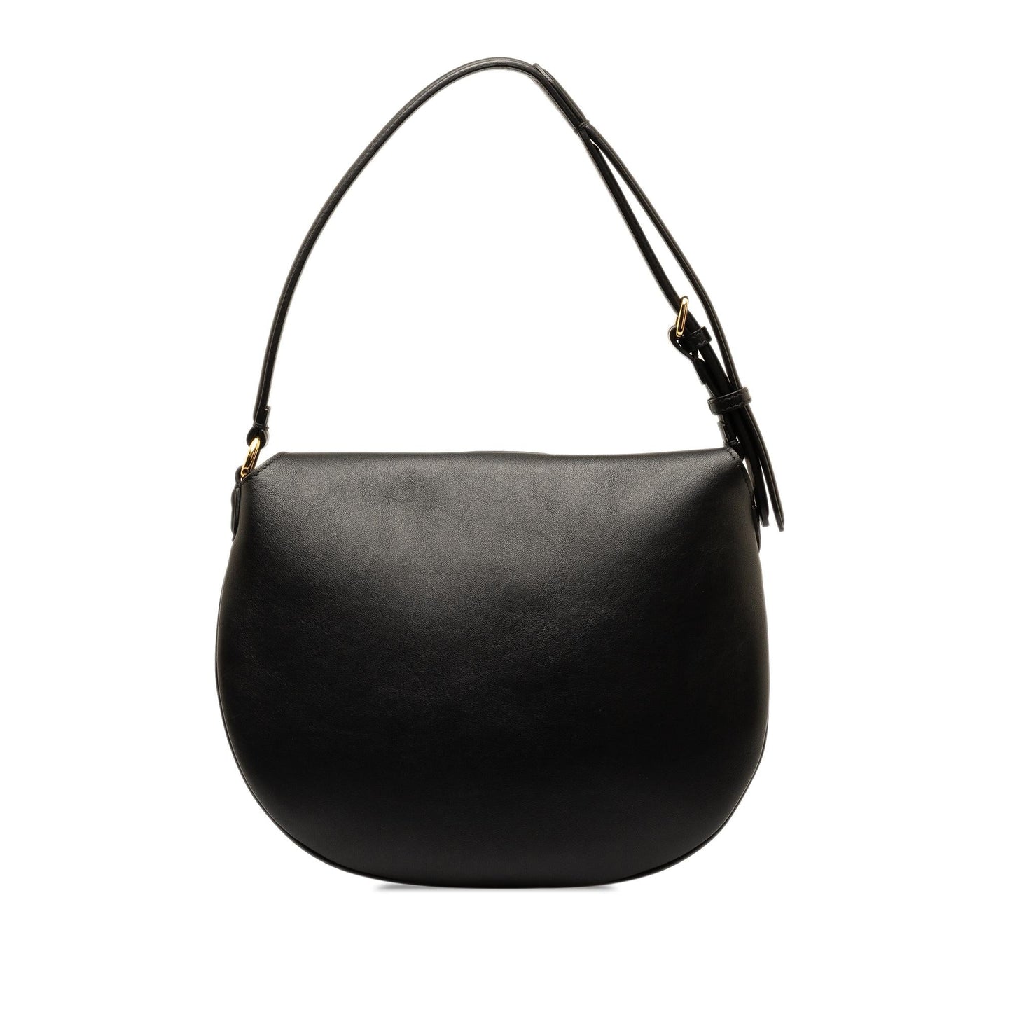 Fendi Small Leather Croissant Hobo (SHG-DNdErr)