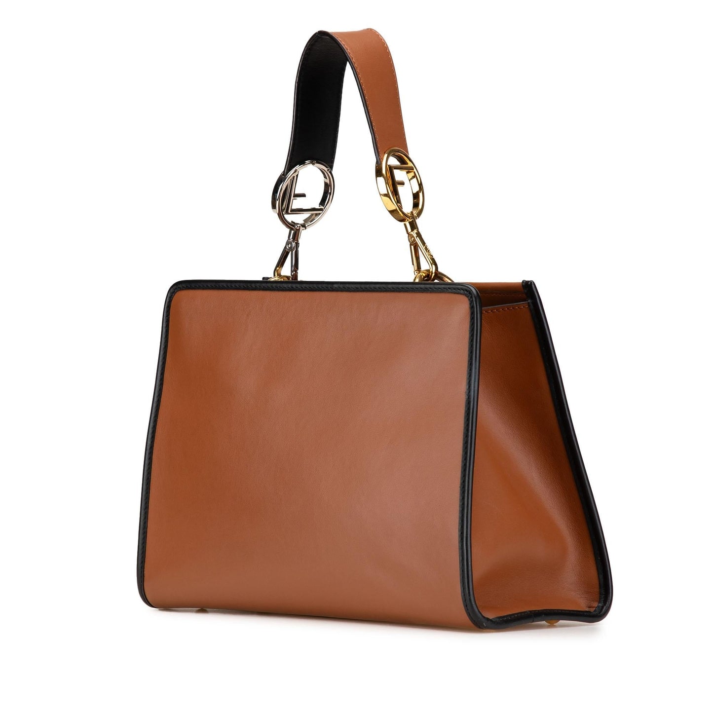 Fendi Runaway Leather Red Handbag