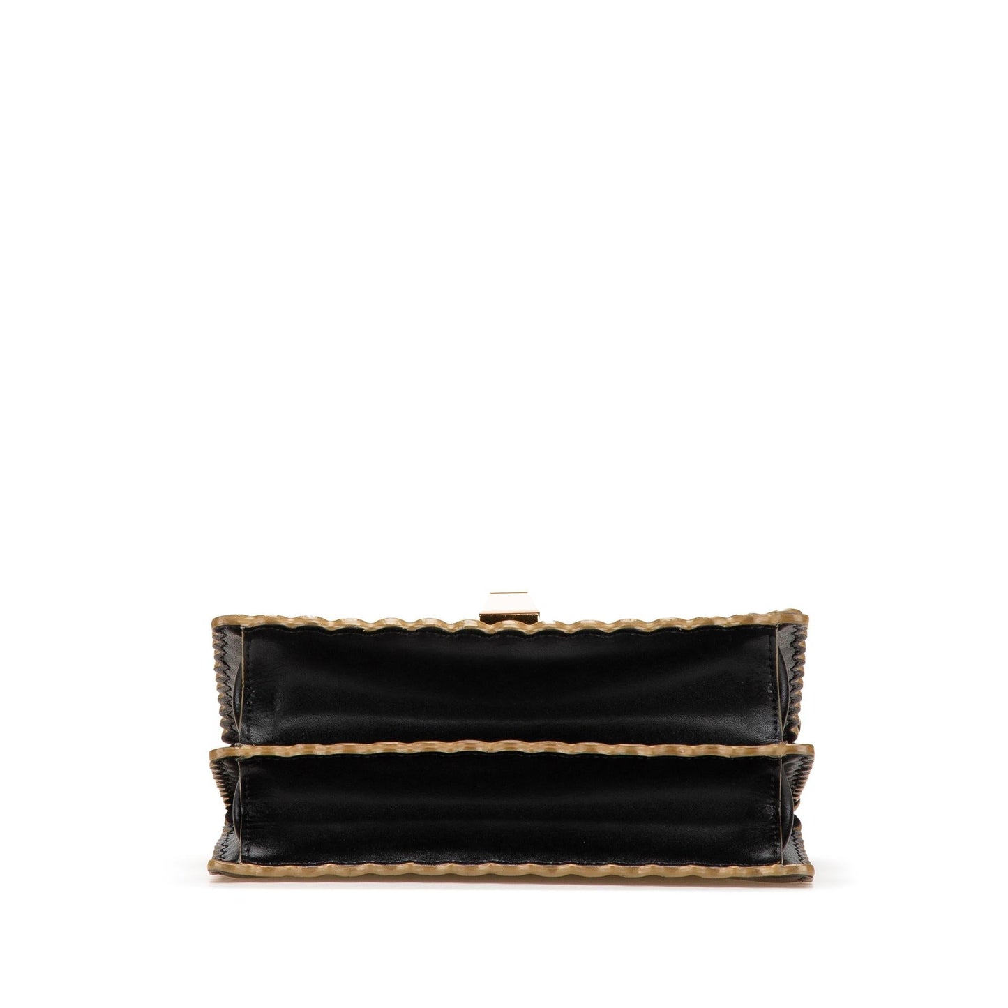 Fendi Kan I Leather Red Crossbody Leather