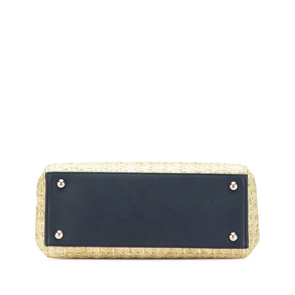 Fendi Baguette Canvas Red Shoulder Bag Style 22