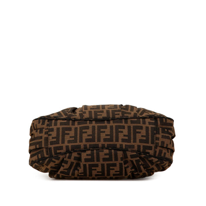 Fendi Small Zucca Canvas Mia Chain Tote Shg-Ikzcne