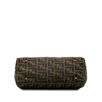 Fendi Small Zucca Canvas Twins Tote Shg-Kog7Li