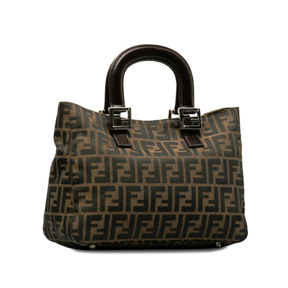 Fendi Small Zucca Canvas Twins Tote Shg-Kog7Li