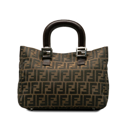 Fendi Small Zucca Canvas Twins Tote
