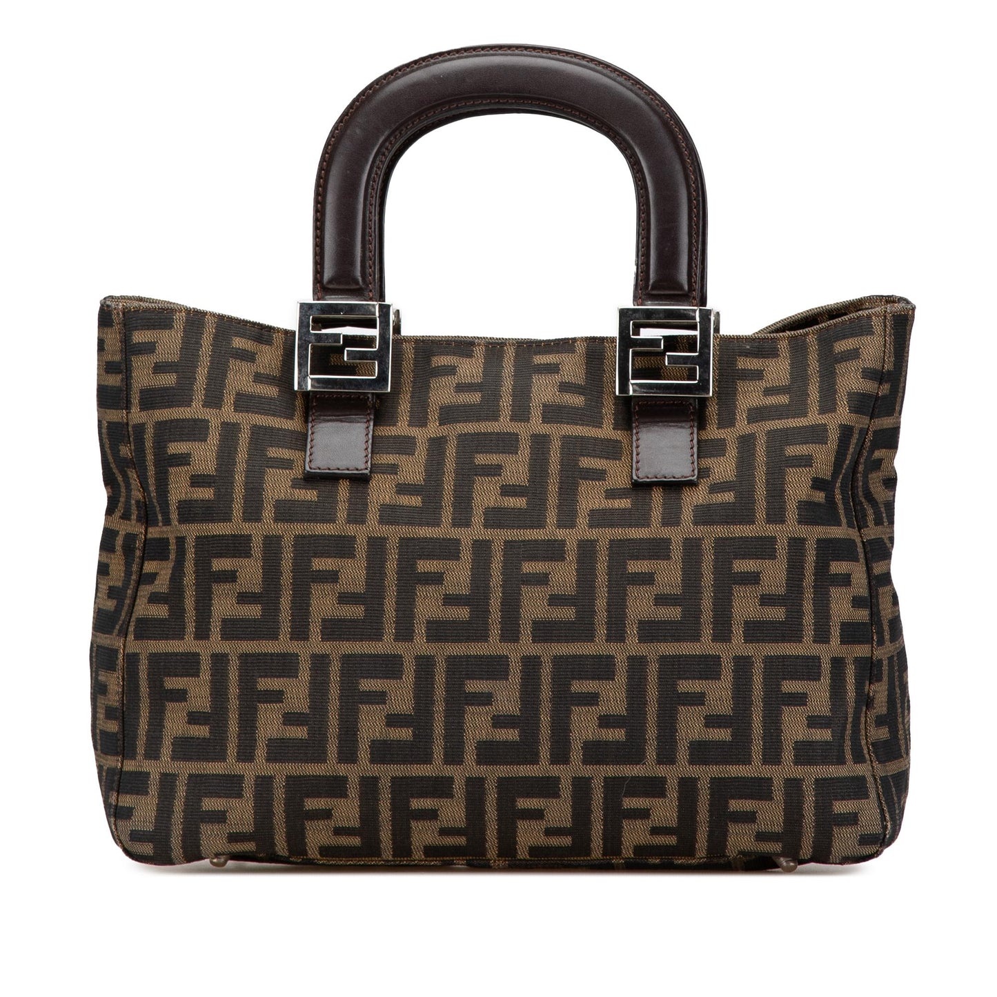 Fendi Tote Canvas Red Tote Bag
