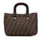 Fendi Tote Canvas Red Tote Bag Style 3