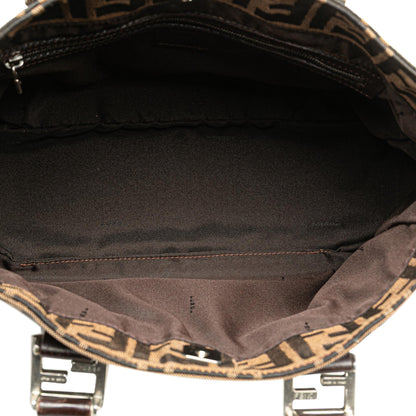 Fendi Tote Canvas Red Tote Bag Style 6