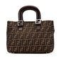 Fendi Tote Canvas Red Tote Bag Style 6