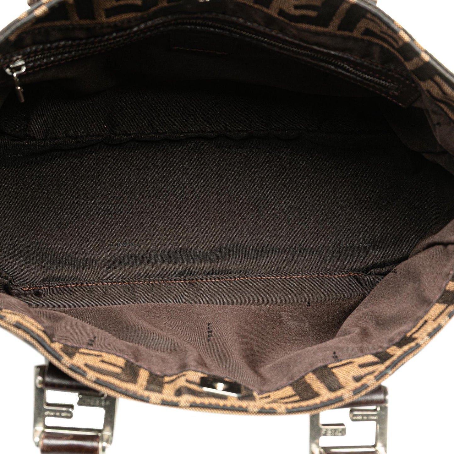 Fendi Tote Canvas Red Tote Bag Style 11