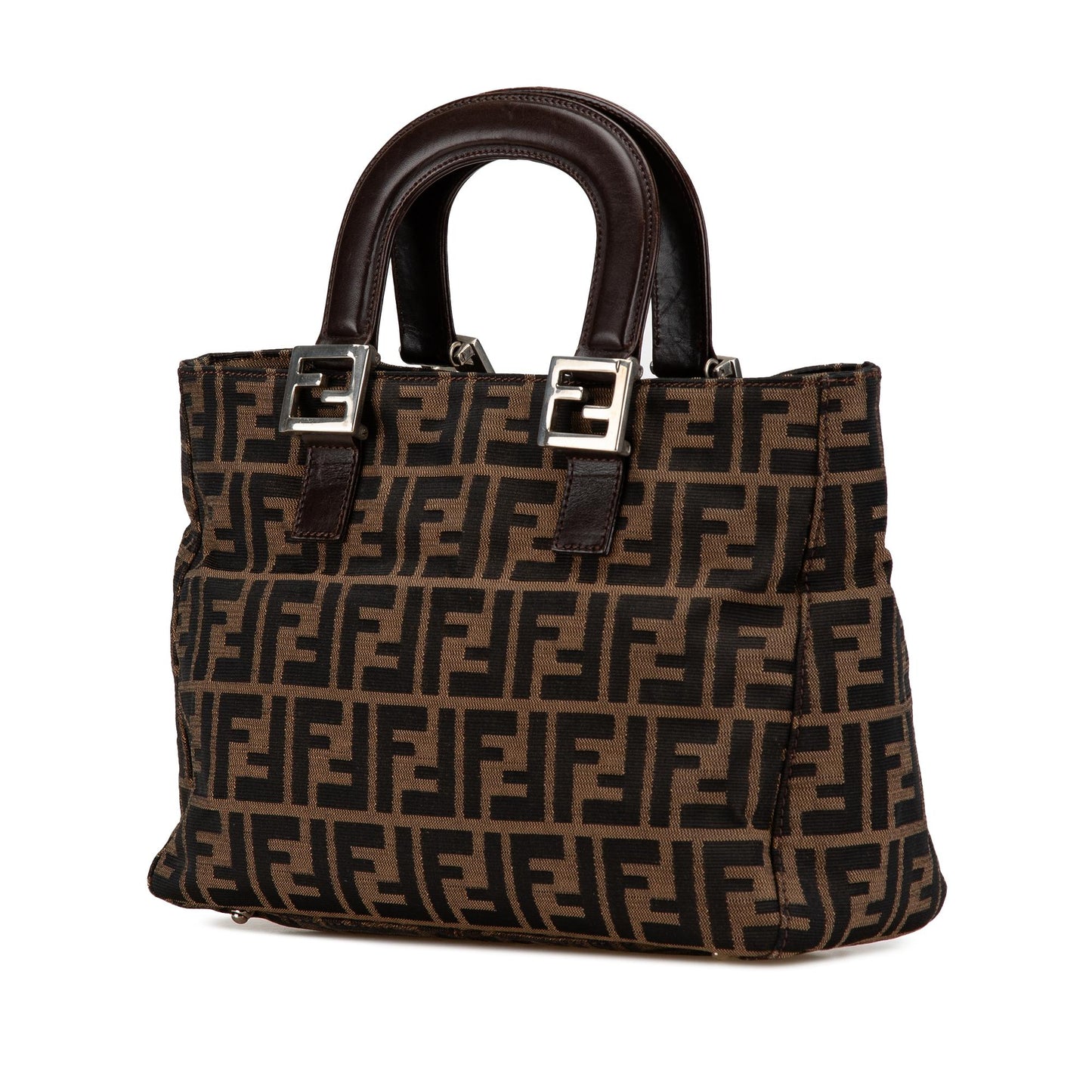 Fendi Tote Canvas Red Tote Bag Style 11
