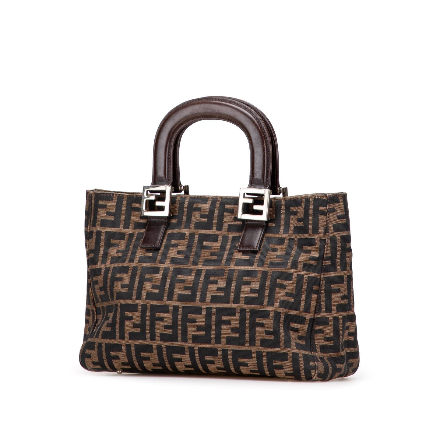 Fendi Tote Zucchino Red Tote Bag Style 43