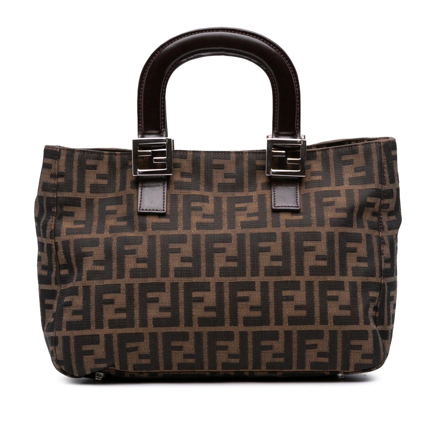 Fendi Tote Canvas Red Tote Bag Style 17