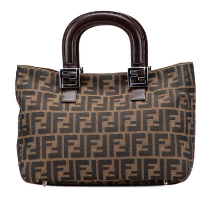 Fendi Baguette Leather Red Tote Bag Leather