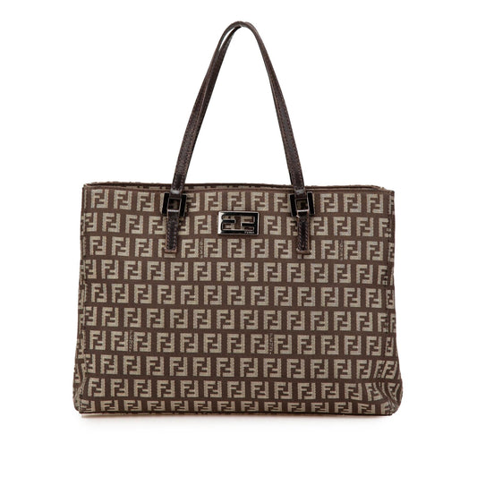 Fendi Tote Zucchino Red Tote Bag Style 21