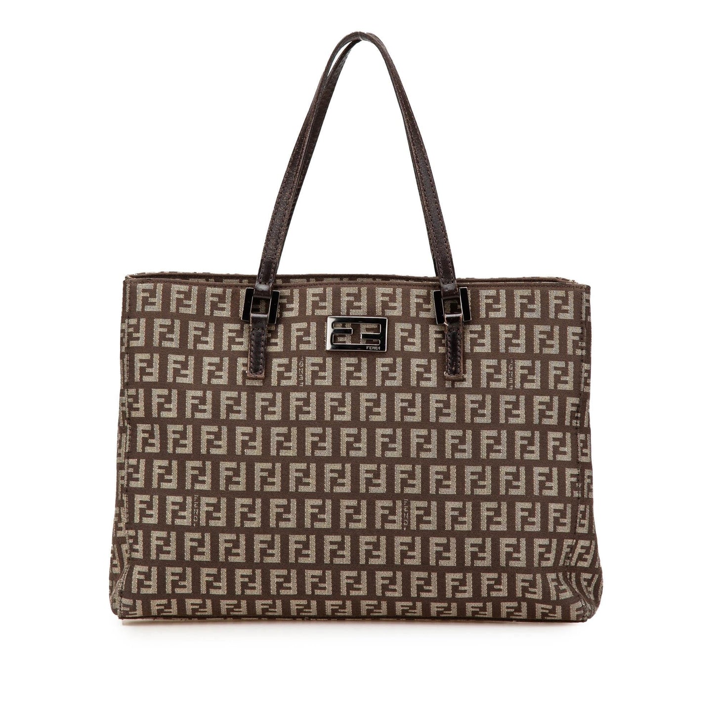 Fendi Tote Zucchino Red Tote Bag Style 30