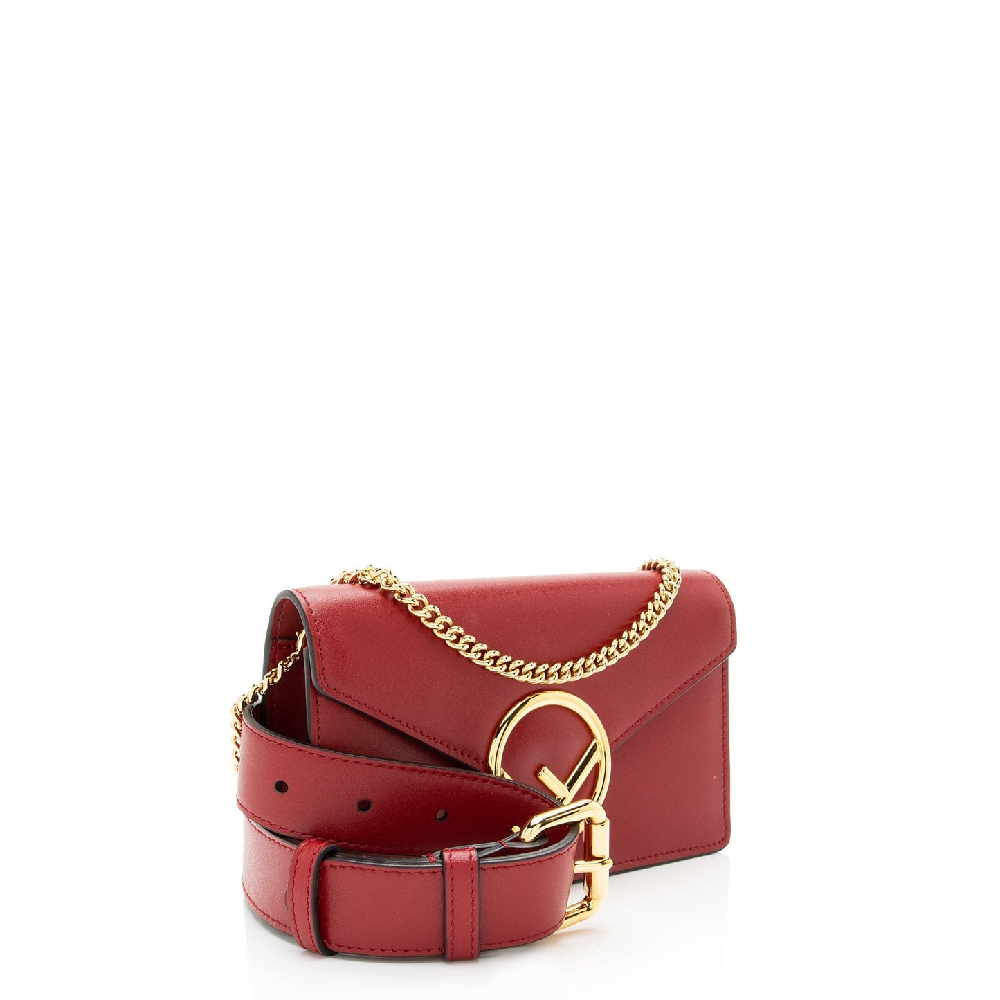 Fendi Vitello F Is Fendi Convertible Belt Bag