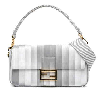 Fendi Baguette Zucca Red Shoulder Bag Style 15
