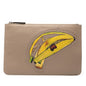 Fendi Tote Zucchino Red Tote Bag Style 73