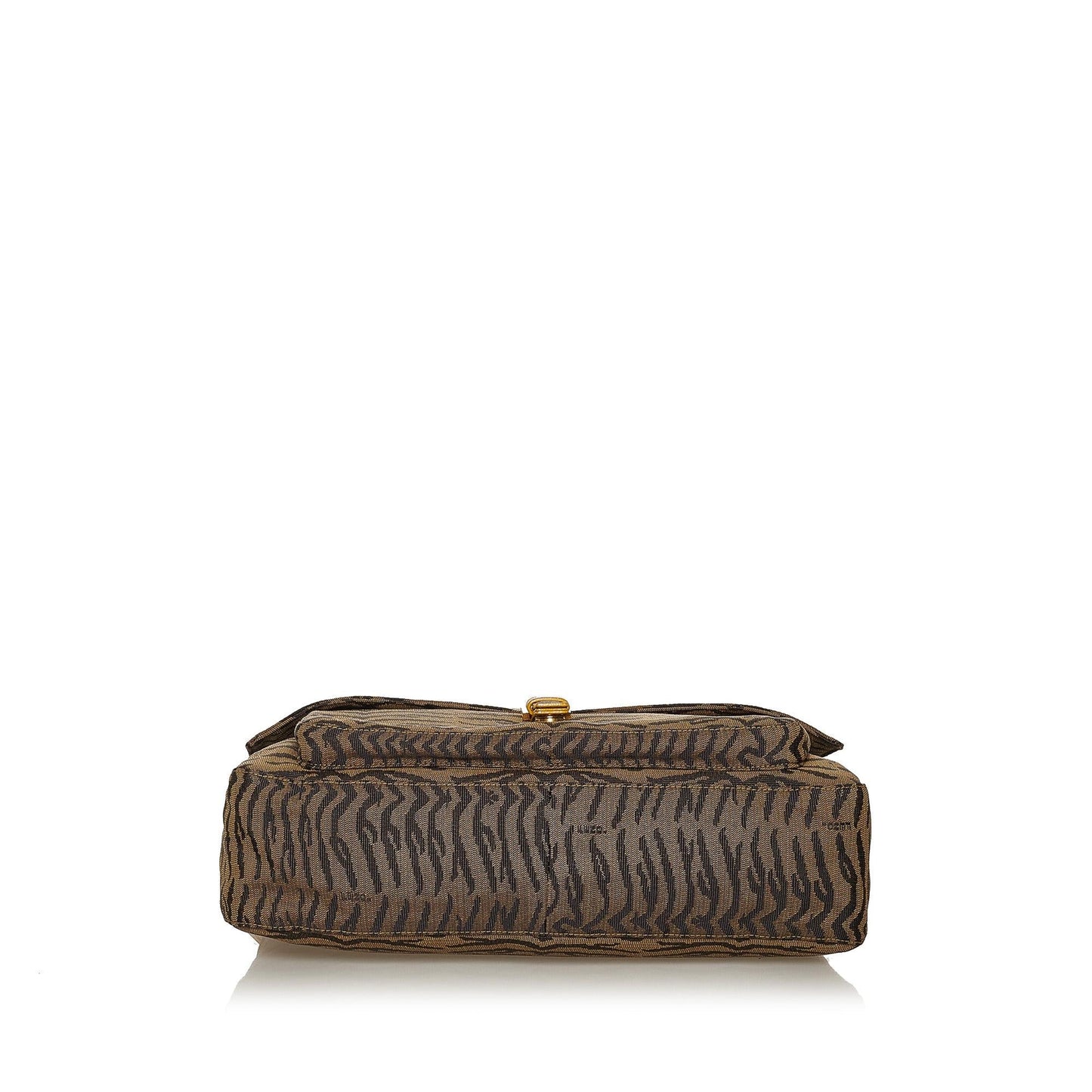 Fendi Tiger Print Canvas Shoulder Bag (SHG-28562)