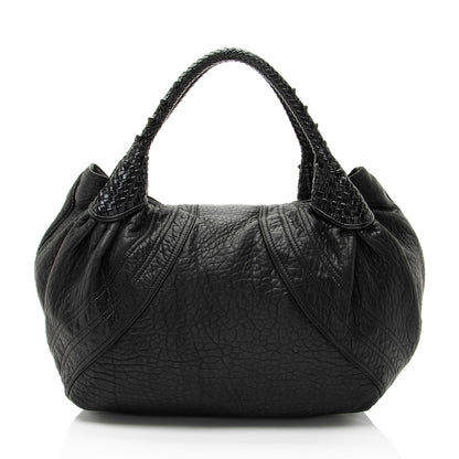 Fendi Perforated FF Calfskin Chef Small Bag