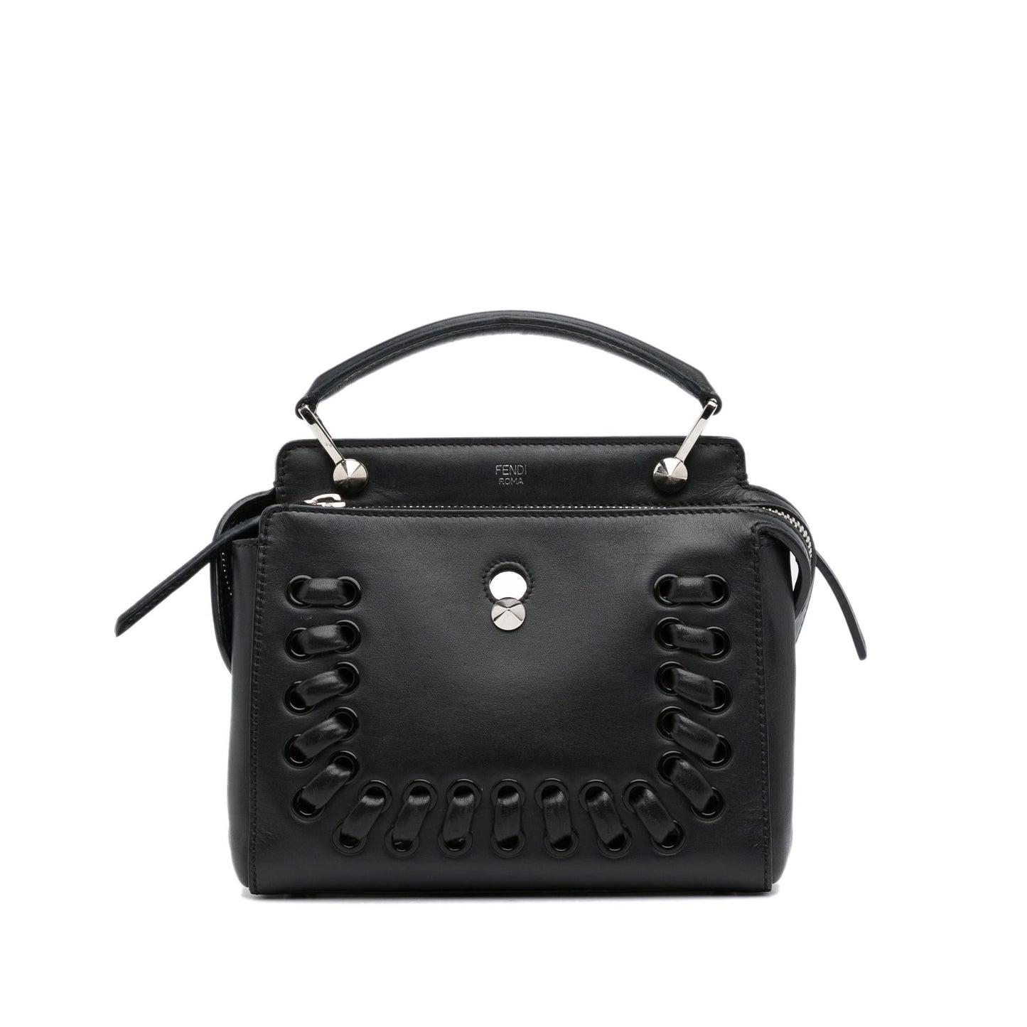 Fendi Whipstitch Dotcom Satchel (SHG-0K3gTl)