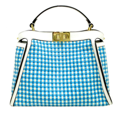 Fendi Woven Peekaboo Satchel (SHG-uY7B6k)